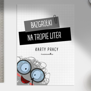 Bazgrołki na tropie liter - karty pracy.